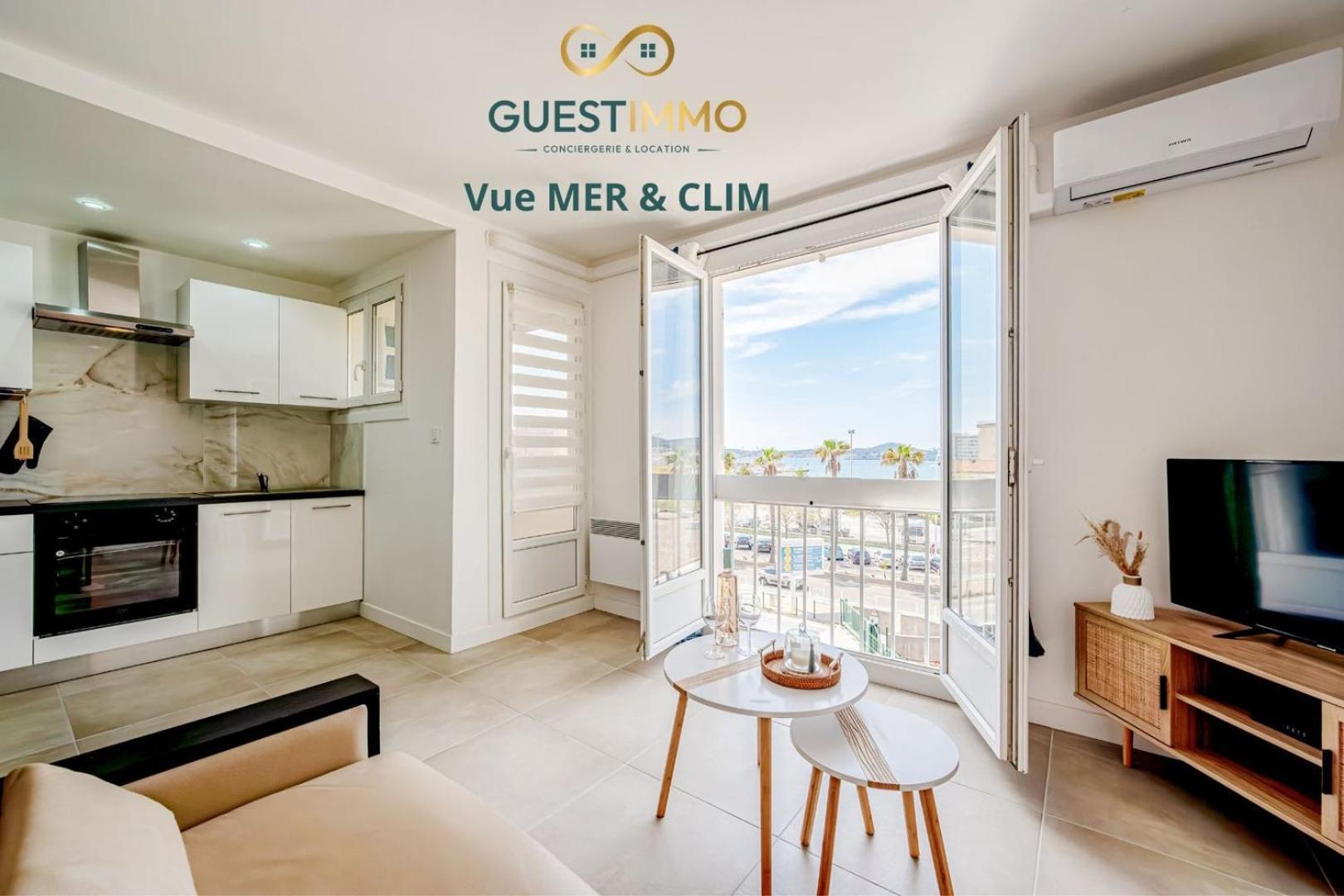 Air-Conditioned Apartment - Sea View Port 툴롱 외부 사진
